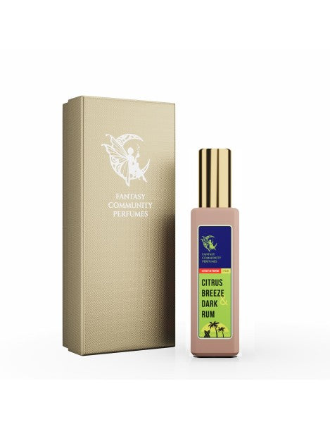 Buy Citrus Breeze & Dark Rum Perfume - Spicy Citrus Fragrance | Fantasy Community Perfumes