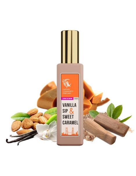Vanilla Perfume. Buy Sweet Perfume - VANILLA SIP & SWEET CARAMEL | Fantasy Community Perfumes